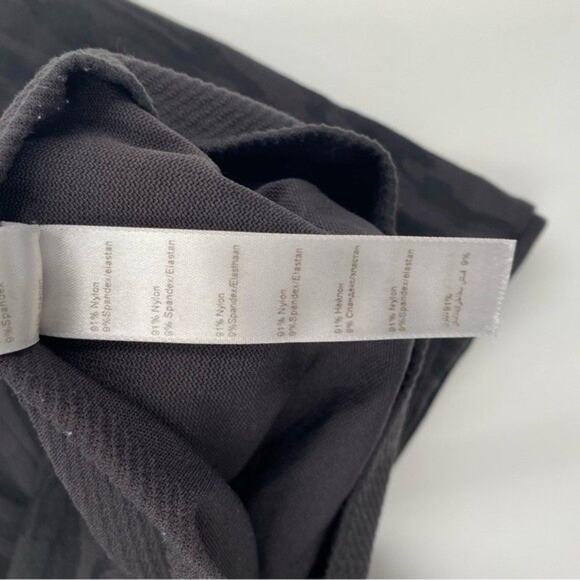 Assets by Sara Blakely Athletic Leggings Gray Camo High Rise Active Pant Size XL - Picture 4 of 7